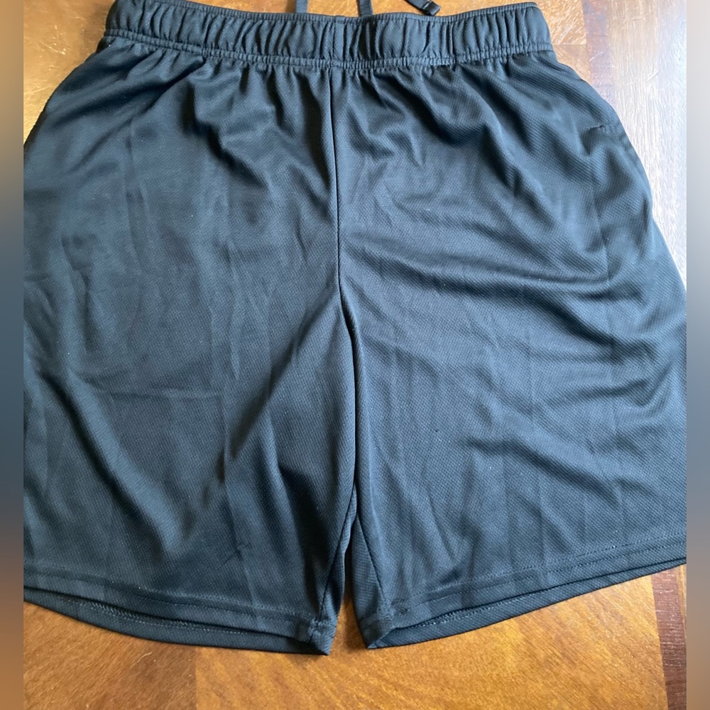 Men’s Size L Tek Gear Cool Tek Black Shorts With Pockets